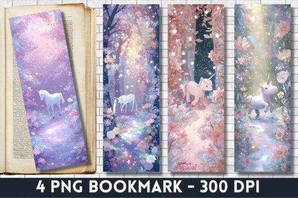 A Magical Pastel Fairy Unicorn Bookmark Crafts