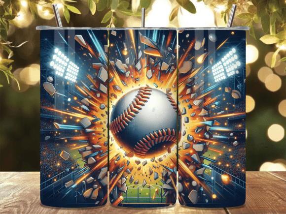 Baseball Stadium Explosion Tumbler Wrap Review