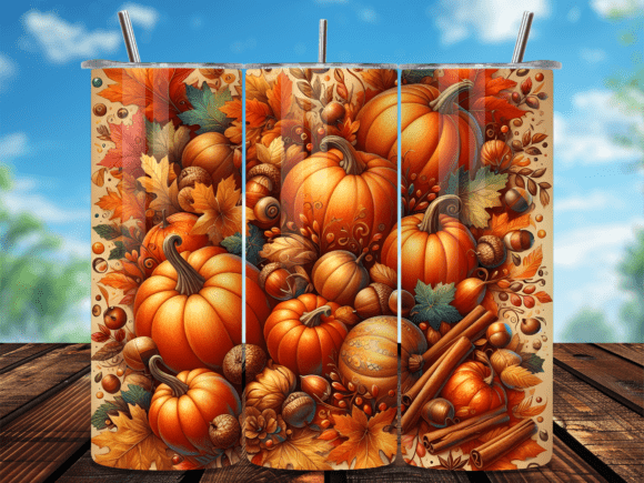 Cozy Fall Pumpkin Spice Tumbler Wrap Review