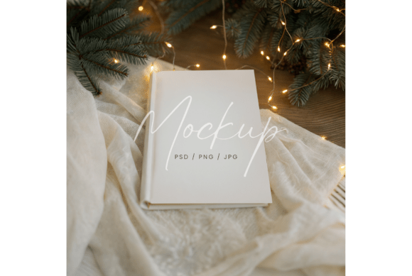 Cozy Winter Book Mockup with Lights: Stationery Review