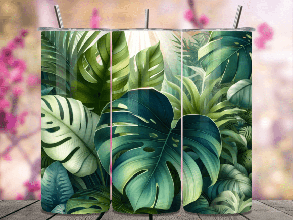 Exotic Forest Leaves Tumbler Wraps Review