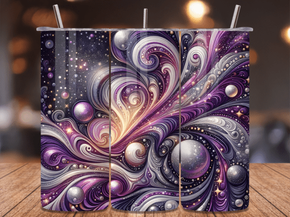 Purple Swirl Pearl Boho Tumbler Wrap Review